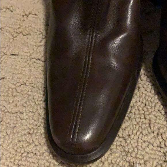 Vintage Donald J Pliner Brown Zip Ankle Bo… - Picture 11 of 11